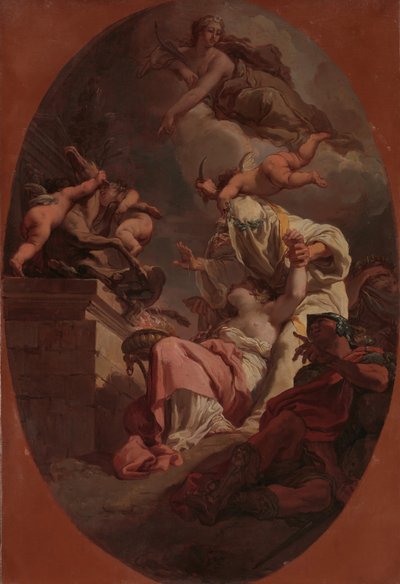 The Sacrifice of Iphigenia by Gaetano Gandolfi