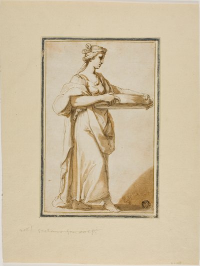 Vestal Virgin Tuccia by Gaetano Gandolfi