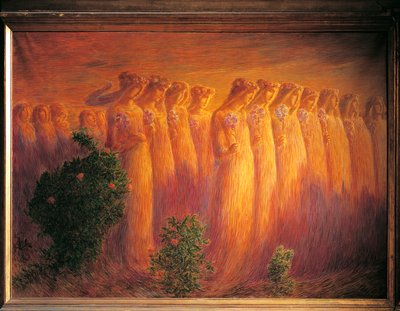 Funeral of the Virgin by Gaetano Previati
