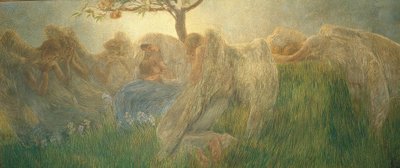 Maternity by Gaetano Previati