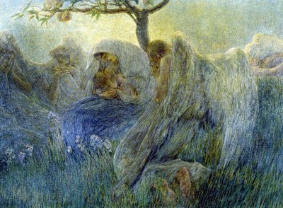 Maternity by Gaetano Previati