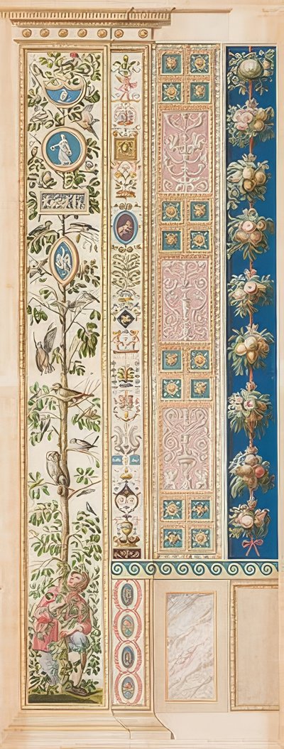 Pilaster Loggia VII (The Bird Catcher) by Gaetano Savorelli