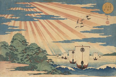 Tempozan Man-sen Nu-shin no Zu by Gakutei