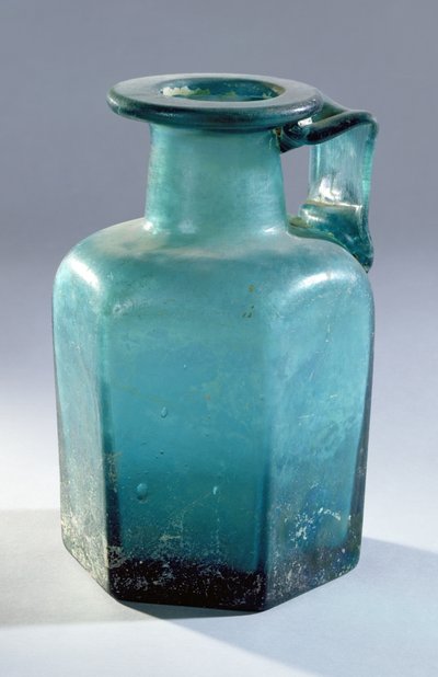 Hexagonal Bottle, 1st-2nd Century by Gallo Roman