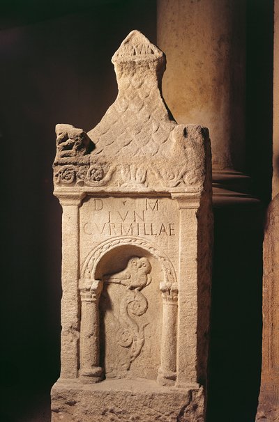 Funerary stele by Gallo Roman Gallo Roman