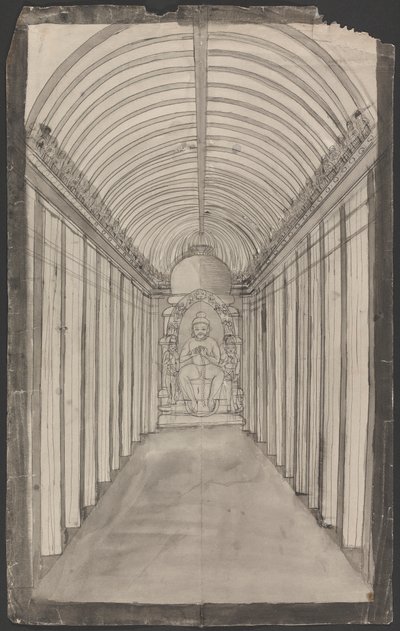 Interior of Viswakarma by Gangaram Chintaman Tambat