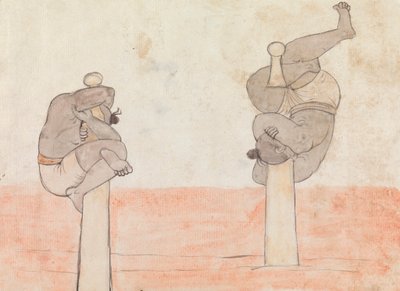 Two Jetties by Gangaram Chintaman Tambat