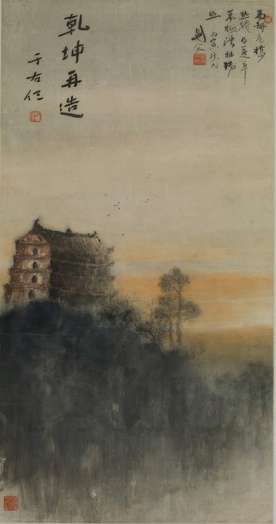 The Five-Story Pavilion by Gao Jianfu