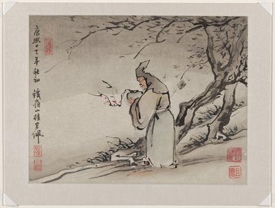 Finger Painting, from an Album of Ten by Gao Qipei