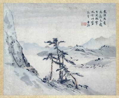Painting by Gao Qipei