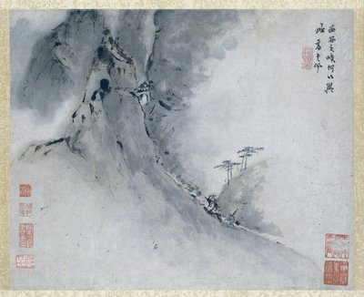 Painting by Gao Qipei