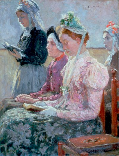 Sunday Morning by Julius Garibaldi Melchers
