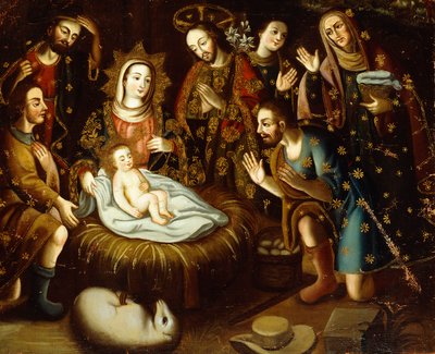 Adoration of the Shepherds by Gaspar Miguel de Berrio