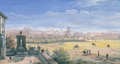 View of Rome, 1665 by Gaspar van Wittel