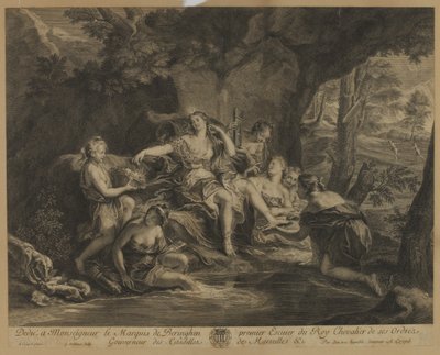 Diana and Her Maidens by Gaspard Duchange
