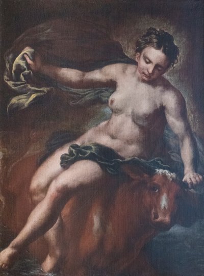 The Rape of Europa by Gaspare Antonio Baroni Cavalcabo