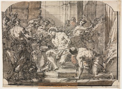 Flagellation of Christ by Gaspare Diziani