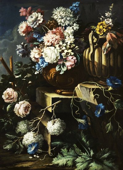 Flower Piece by Gasparo Lopez