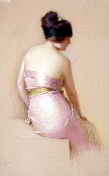 Profile of a Woman by Gaston Bouy