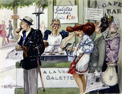 A La Vraie Galette by Gaston Le Beuze