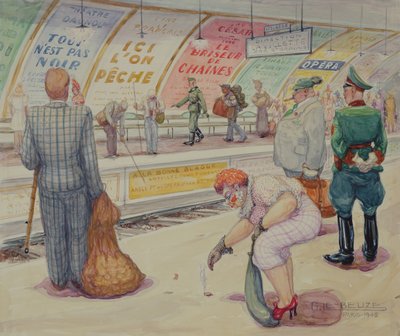 Here We Fish for It by Gaston Le Beuze