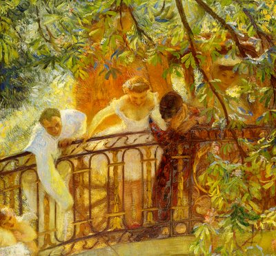 Carriage in Waiting by Gaston de Latouche