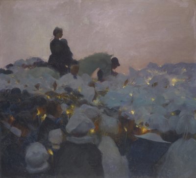 Pardon in Brittany by Gaston de la Touche