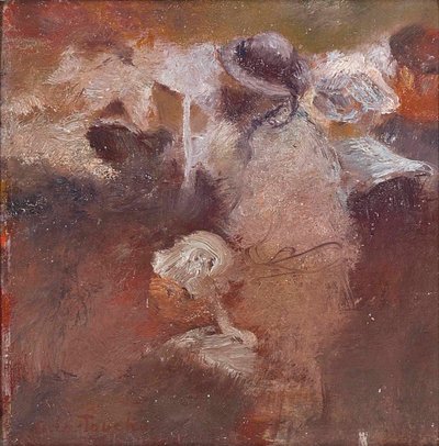 Sketch of Figures in Brittany by Gaston de la Touche