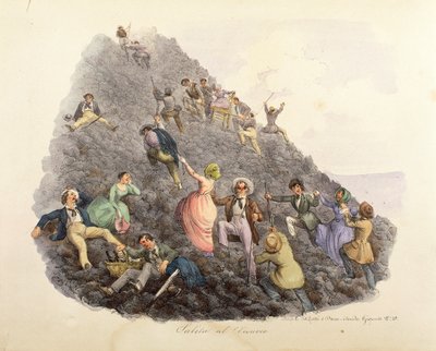 The Climb to Mount Vesuvius by Gatti and Dura