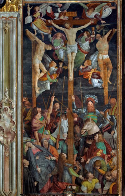Crucifixion by Gaudenzio Ferrari
