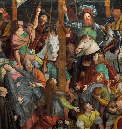 Crucifixion by Gaudenzio Ferrari