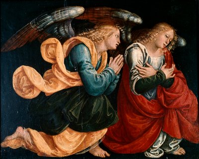 Praying angels by Gaudenzio Ferrari