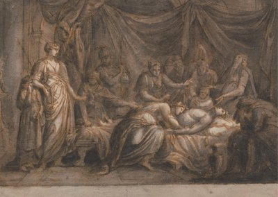Andromache Mourning the Death of Hector by Gavin Hamilton