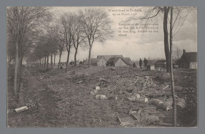 Flood in Zeeland by Gebroeders van Straaten
