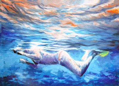 Underwater Diving by Geert Bordich