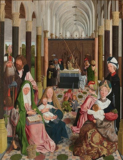 The Holy Kinship by Geertgen Tot sint Jans