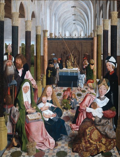 The Holy Kinship by Geertgen Tot sint Jans