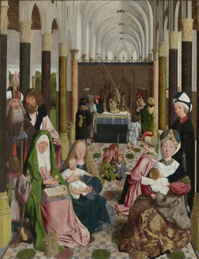 The Holy Kinship by Geertgen Tot sint Jans