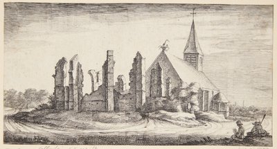 The Church in Sloten by Geertruyt Roghman