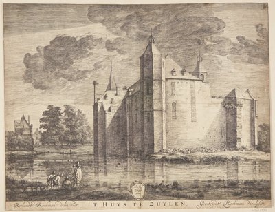 View Near a Castle Close to Maarssen by Geertruyt Roghman