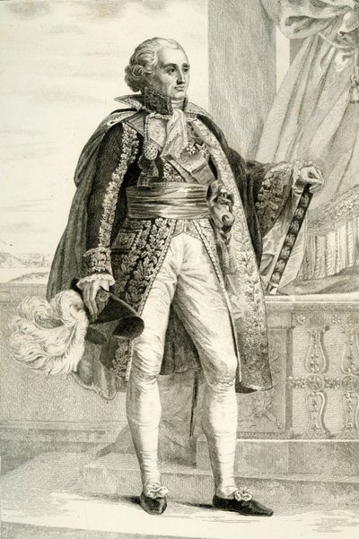 Bon Adrien Jeannot de Moncey by Geille