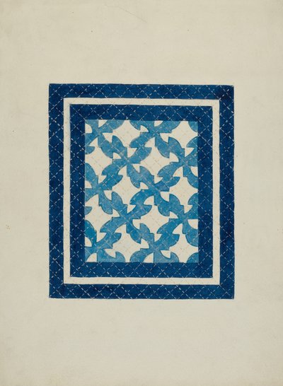 Patchwork Quilt by Genevieve Sherlock