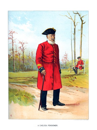 Chelsea Pensioner by Geoffrey Douglas Giles