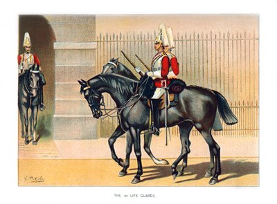 The 1st Life Guards, c1890 by Geoffrey Douglas Giles