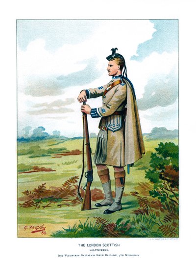 The London Scottish by Geoffrey Douglas Giles