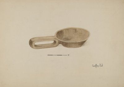 Oil Wood Ladle by Geoffrey Holt