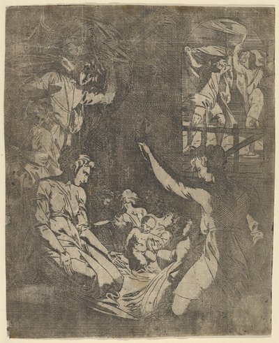 The Nativity by Geoffroy Dumoûtier