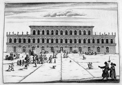 Chateau design by Georg Andreas Bockler