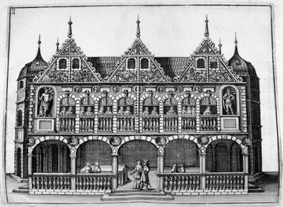 Chateau Design, 1664 by Georg Andreas Bockler