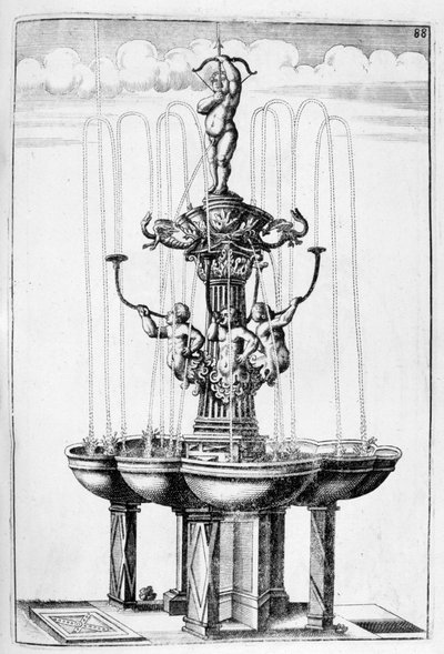 Fountain Design by Georg Andreas Bockler